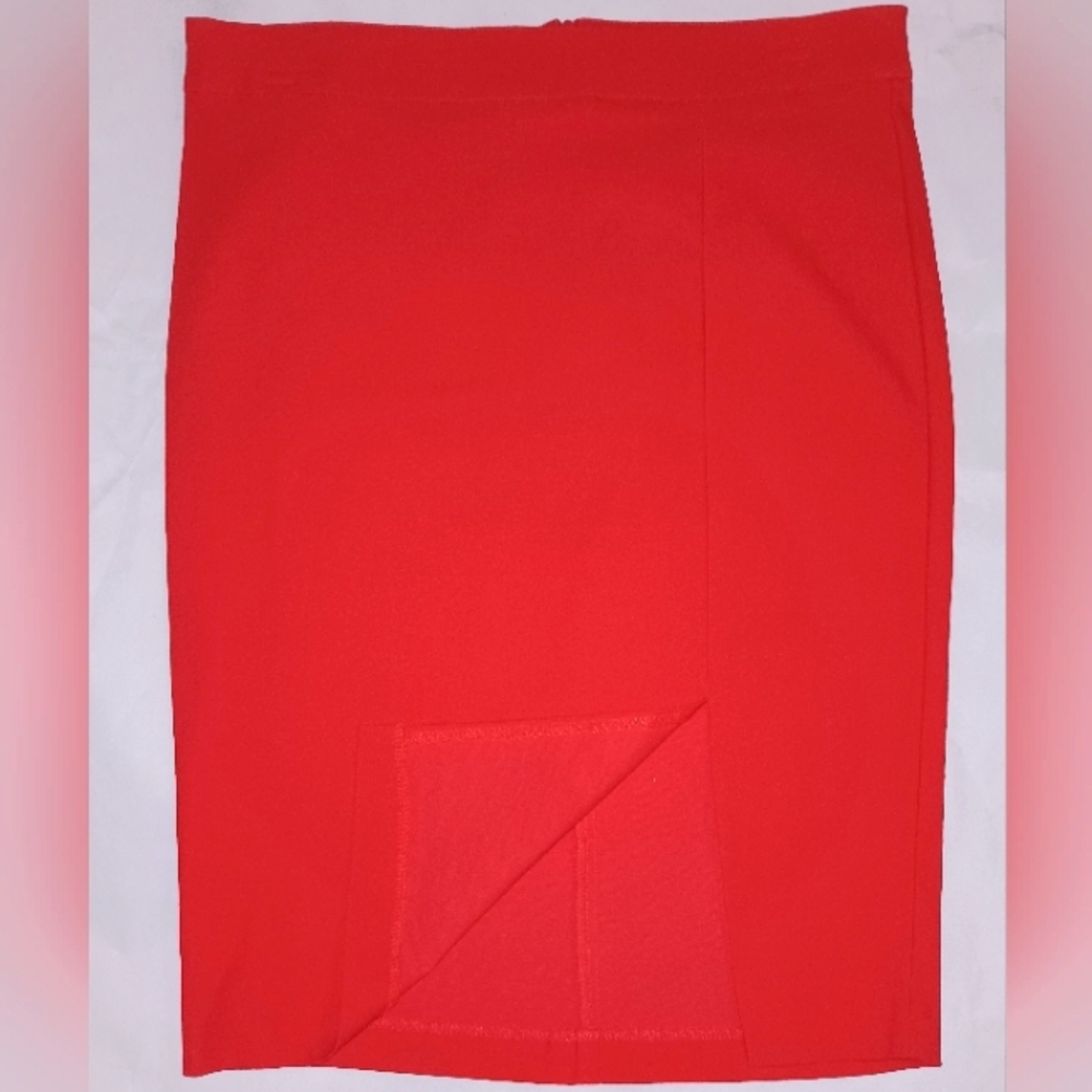Have L Burnt Orange (front slit) Pencil Skirts
